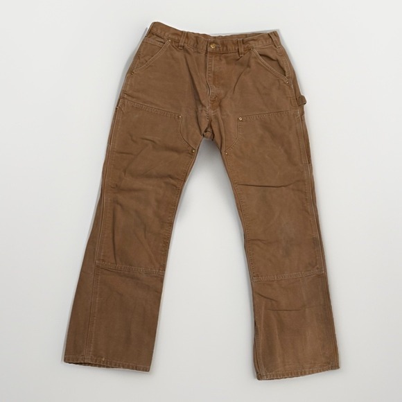 Carhartt Other - VTG Carhartt Men's Sz 32 Brown Double Knee Carpenter B01 BRN Pants Work USA Made